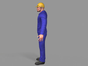 worker Modello 3D