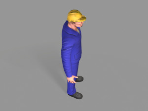 worker Modello 3D