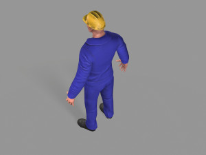 worker Modello 3D
