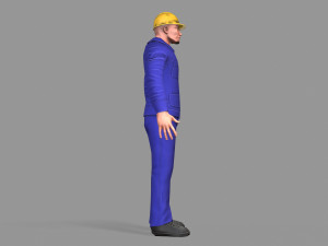 worker Modello 3D