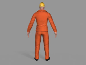 worker 3D Model