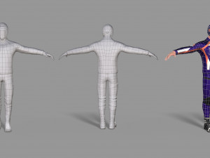 biker Model 3D