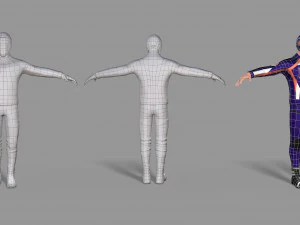 biker 3D Model