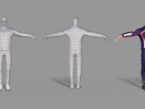 biker Model 3D