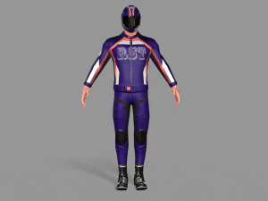 biker 3D Model