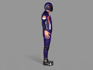 biker Model 3D