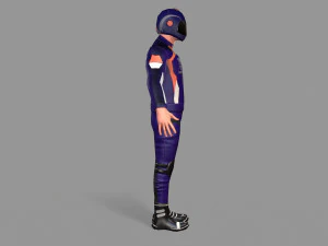 biker 3D Model
