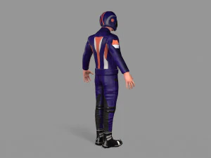 biker 3D Model