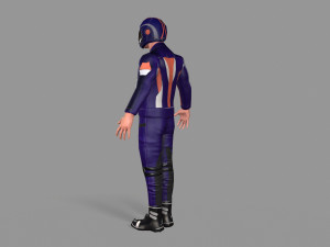 biker Model 3D