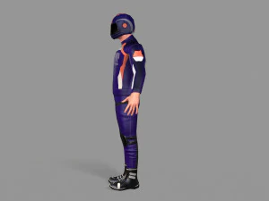 biker 3D Model