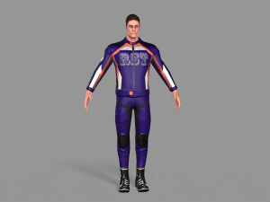 biker 3D Model