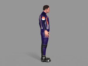 biker Model 3D