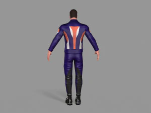 biker 3D Model