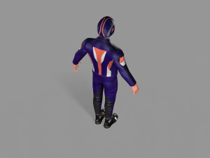biker Model 3D