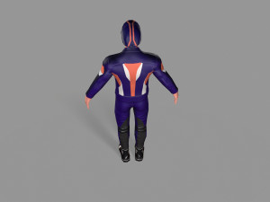 biker Model 3D