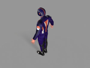 biker Model 3D