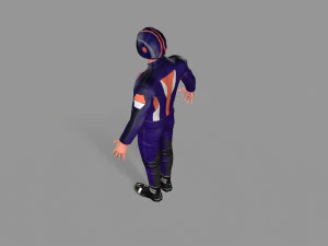 biker 3D Model