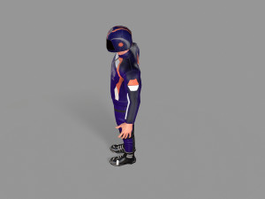 biker Model 3D