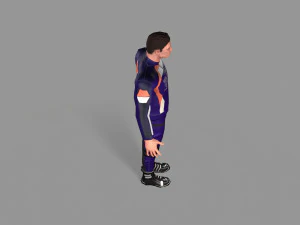 biker 3D Model