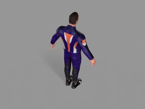 biker Model 3D