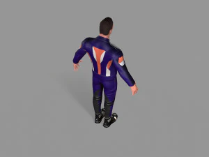 biker 3D Model