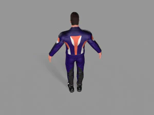 biker 3D Model