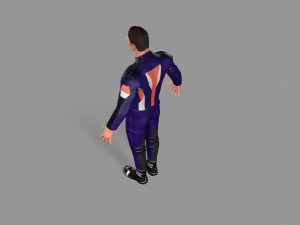 biker 3D Model