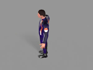 biker 3D Model