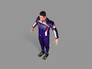 biker 3D Model