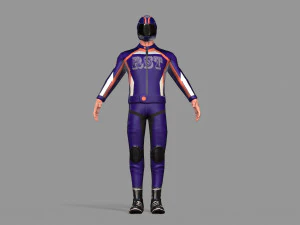 biker 3D Model