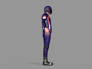 biker Model 3D