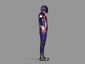 biker 3D Model