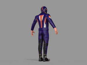 biker 3D Model