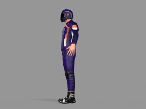 biker Model 3D