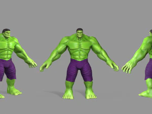 hulk 3D Model