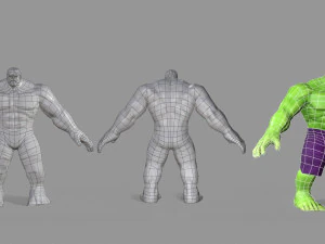hulk 3D Model