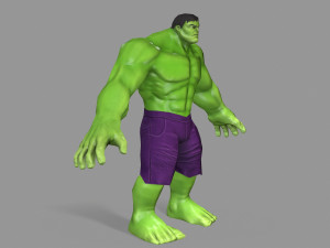 hulk 3D Model