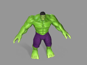hulk 3D Model