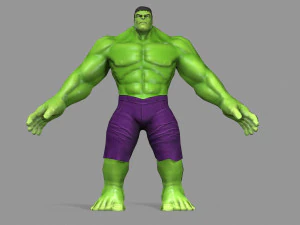 hulk 3D Model
