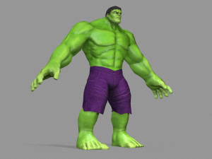 hulk 3D Model