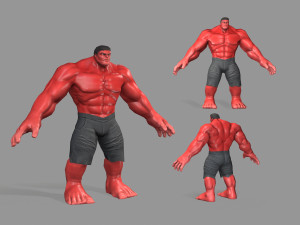 hulk 3D Model