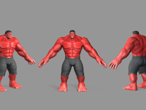 hulk 3D Model