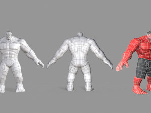 hulk 3D Model