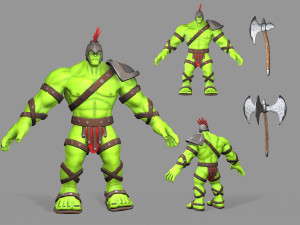 gladiator hulk 3D Model
