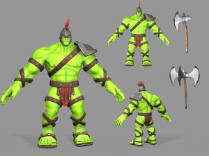 raksasa gladiator Model 3D