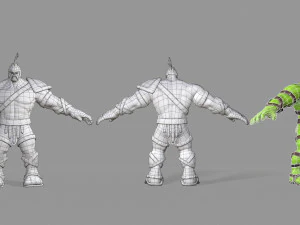 gladiator hulk 3D Model