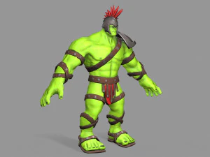 gladiator hulk 3D Model