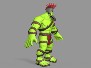 gladiator hulk Modello 3D