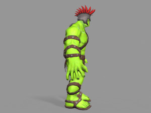 gladiator hulk Modello 3D