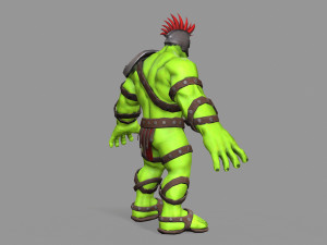 gladiator hulk Modello 3D